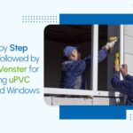 Process for installing uPVC Doors and windows