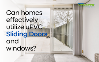 Can homes effectively utilize UPVC sliding doors and windows?