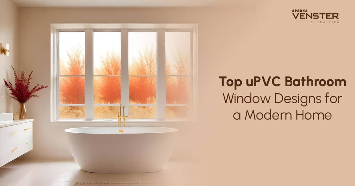 uPVC Bathroom Window Designs