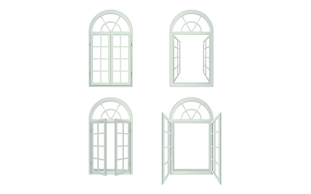 uPVC Arch Windows