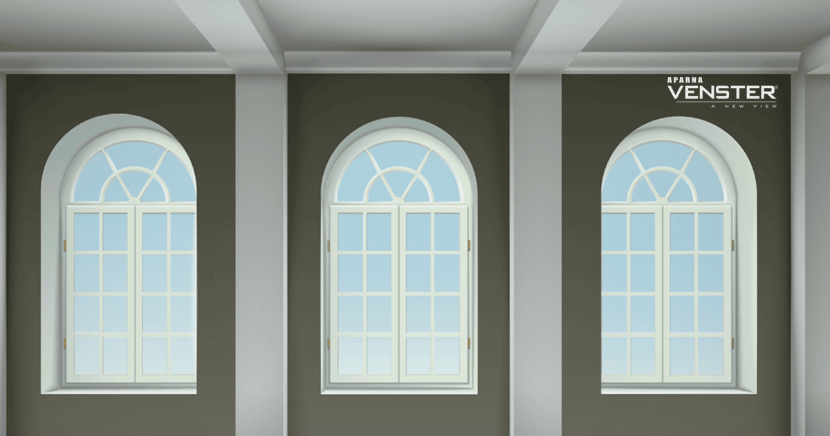 arched windows