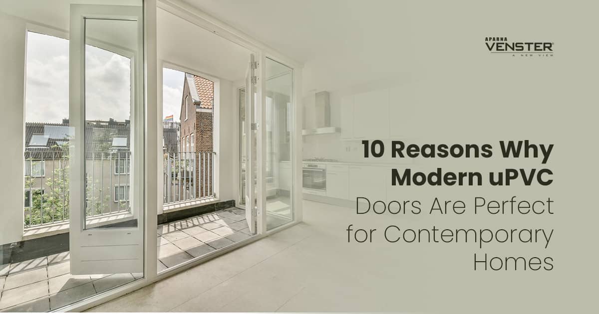 modern upvc doors