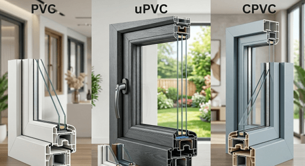 PVC vs uPVC vs CPVC: Key Differences Explained