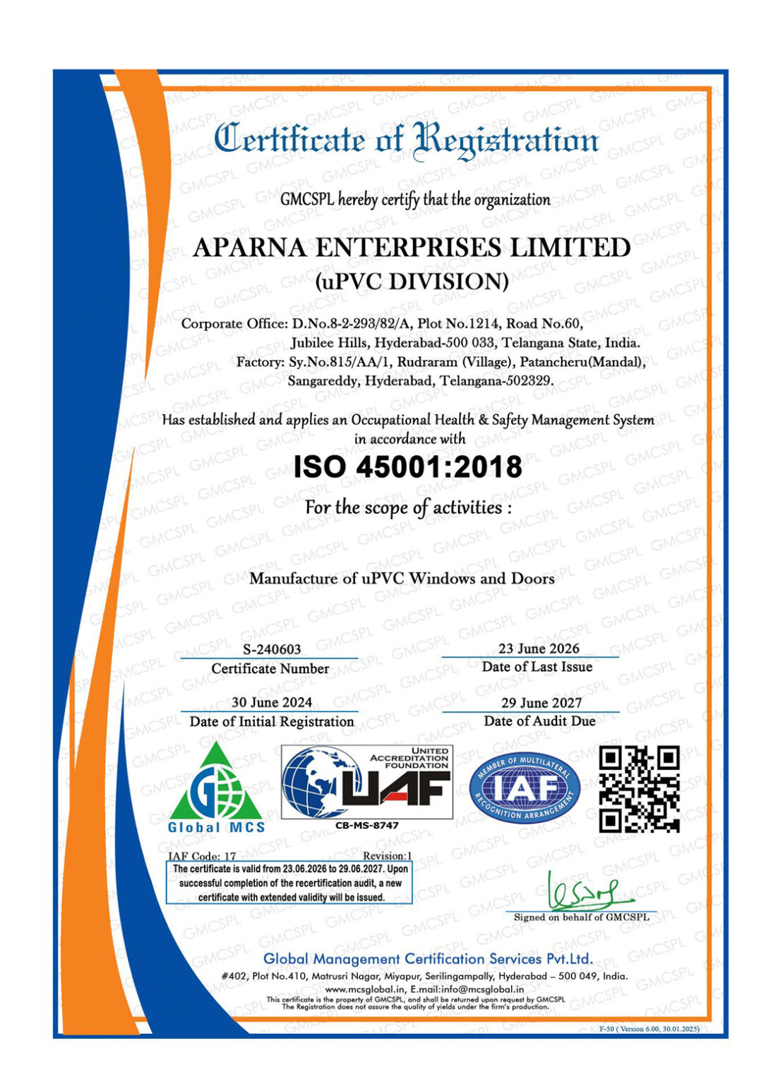Certificate---Aparna-upvc-division4