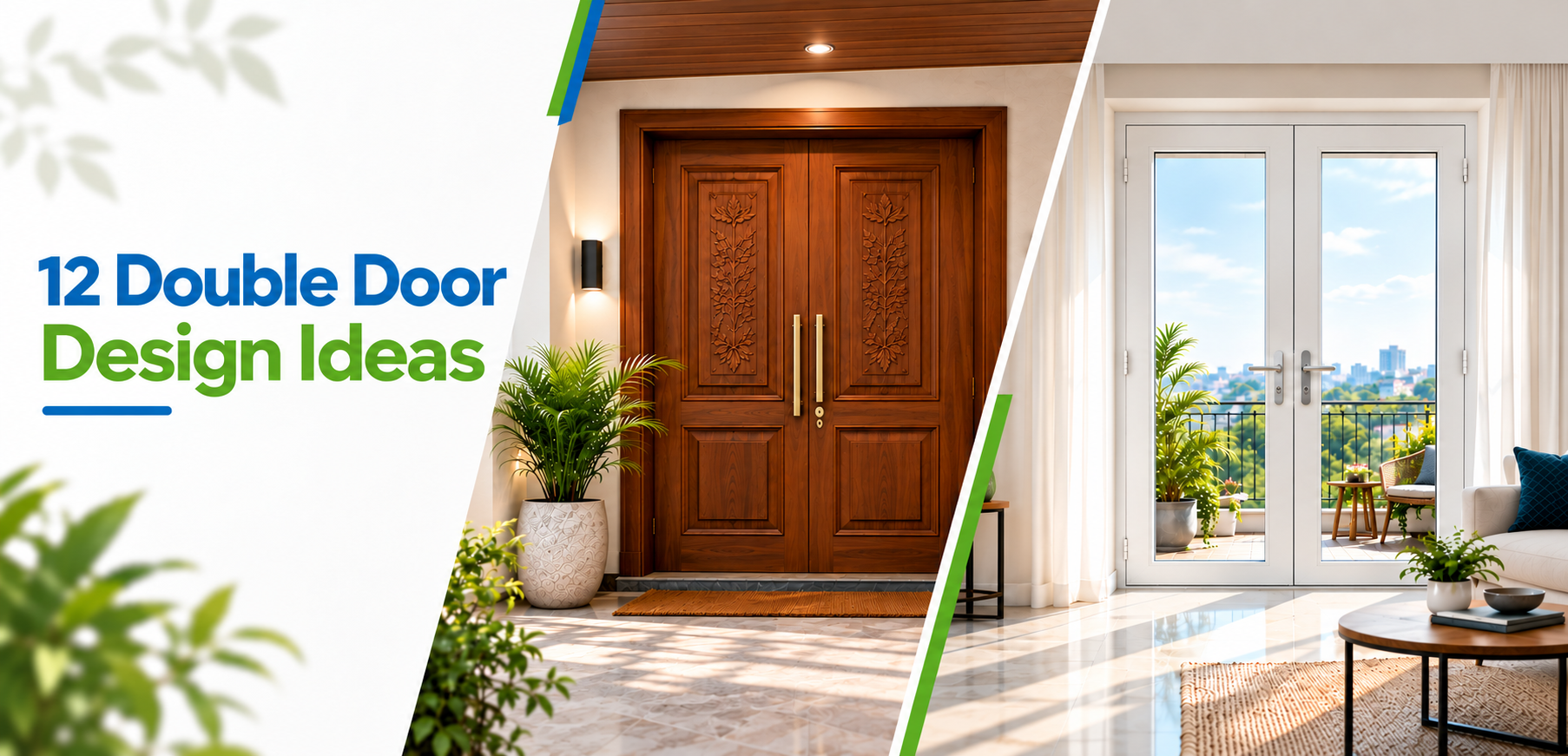 Double Door Design Ideas for Indian Homes